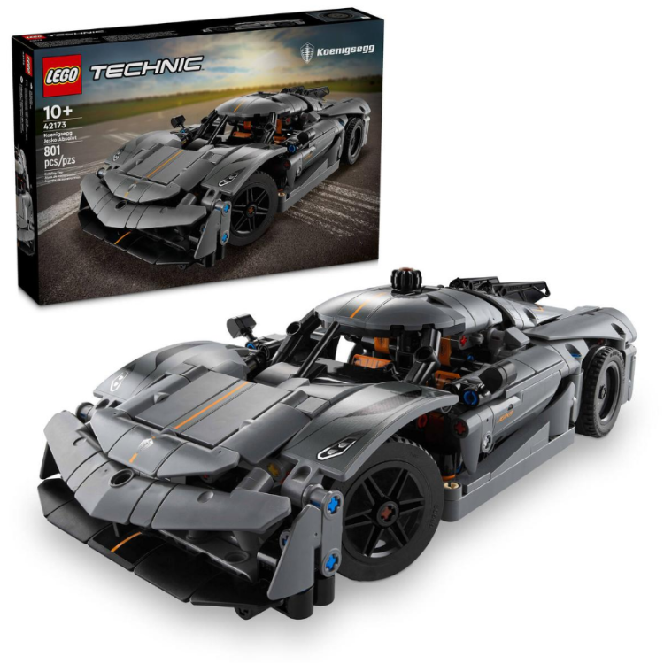LEGO Technic – Sivé hyperauto Koenigsegg Jesko Absolut
